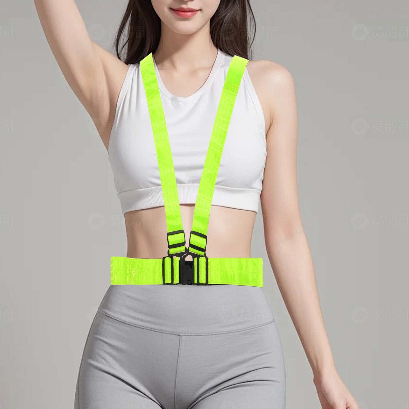 Cycling Visibility Gear - Night Safety Gear Running Vest High
