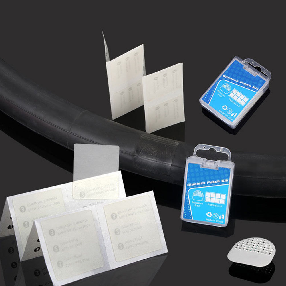 Bike Tube Repair Kit - 1Set Self Adhesive Tire Patch Kit