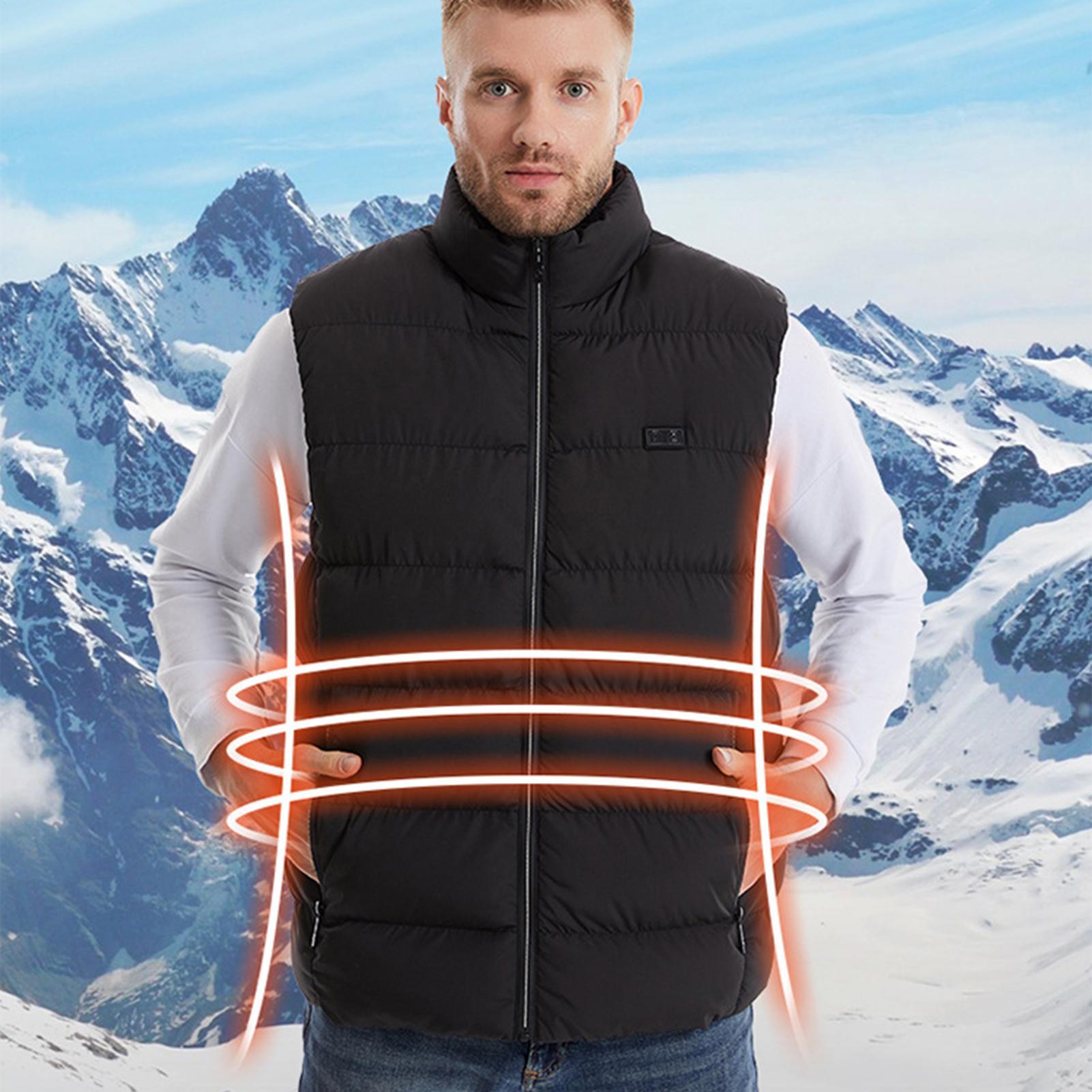 Winter Heated Vest Warm USB El - Cycling Heat Gear recensie en prijs