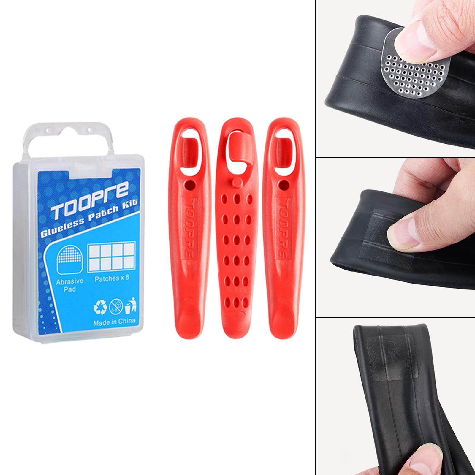 5-6pack 8PCS Bike Tire Patch B - Bike Tube Repair Kit recensie en prijs