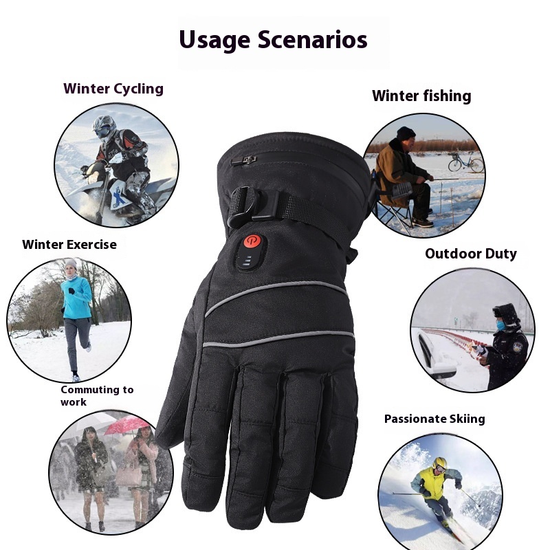 Touchscreen Heating Gloves Out - Cycling Heat Gear recensie en prijs
