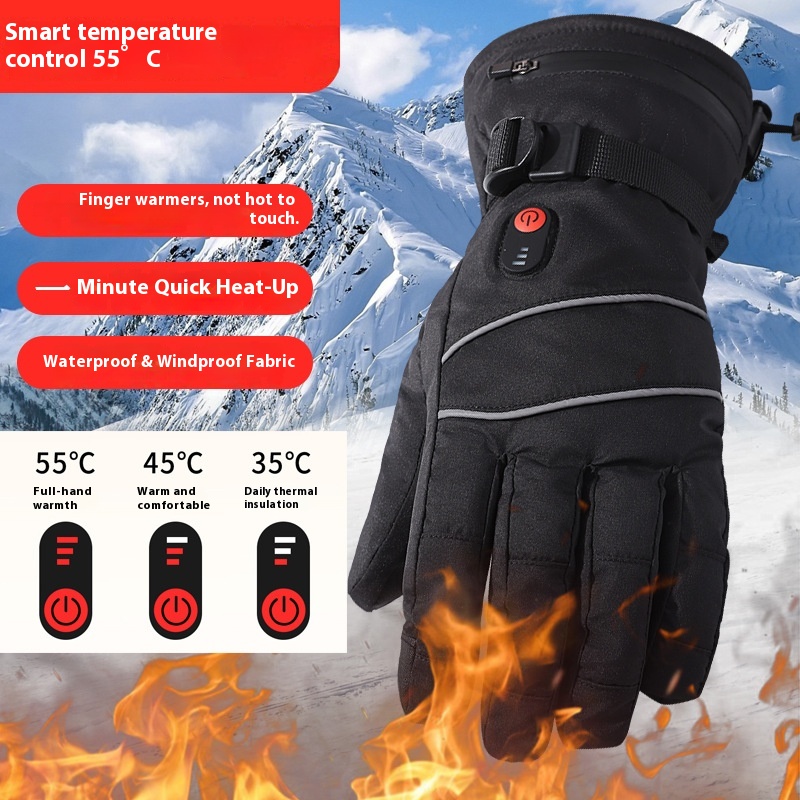 Touchscreen Heating Gloves Out - Cycling Heat Gear recensie en prijs