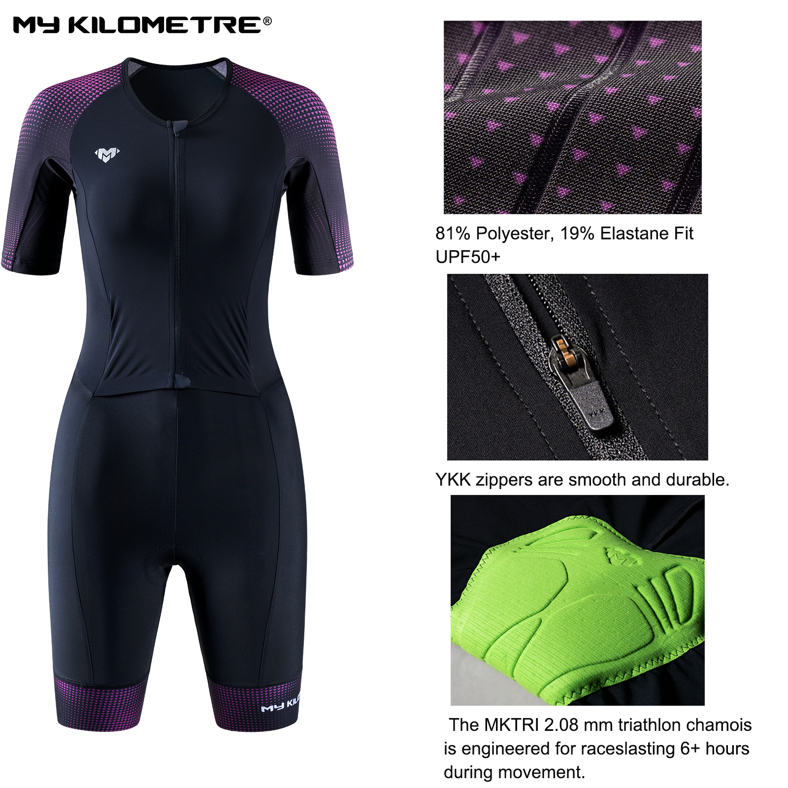 Women’s Triathlon Suit One Pie - Triathlon Cycling Kit recensie en prijs