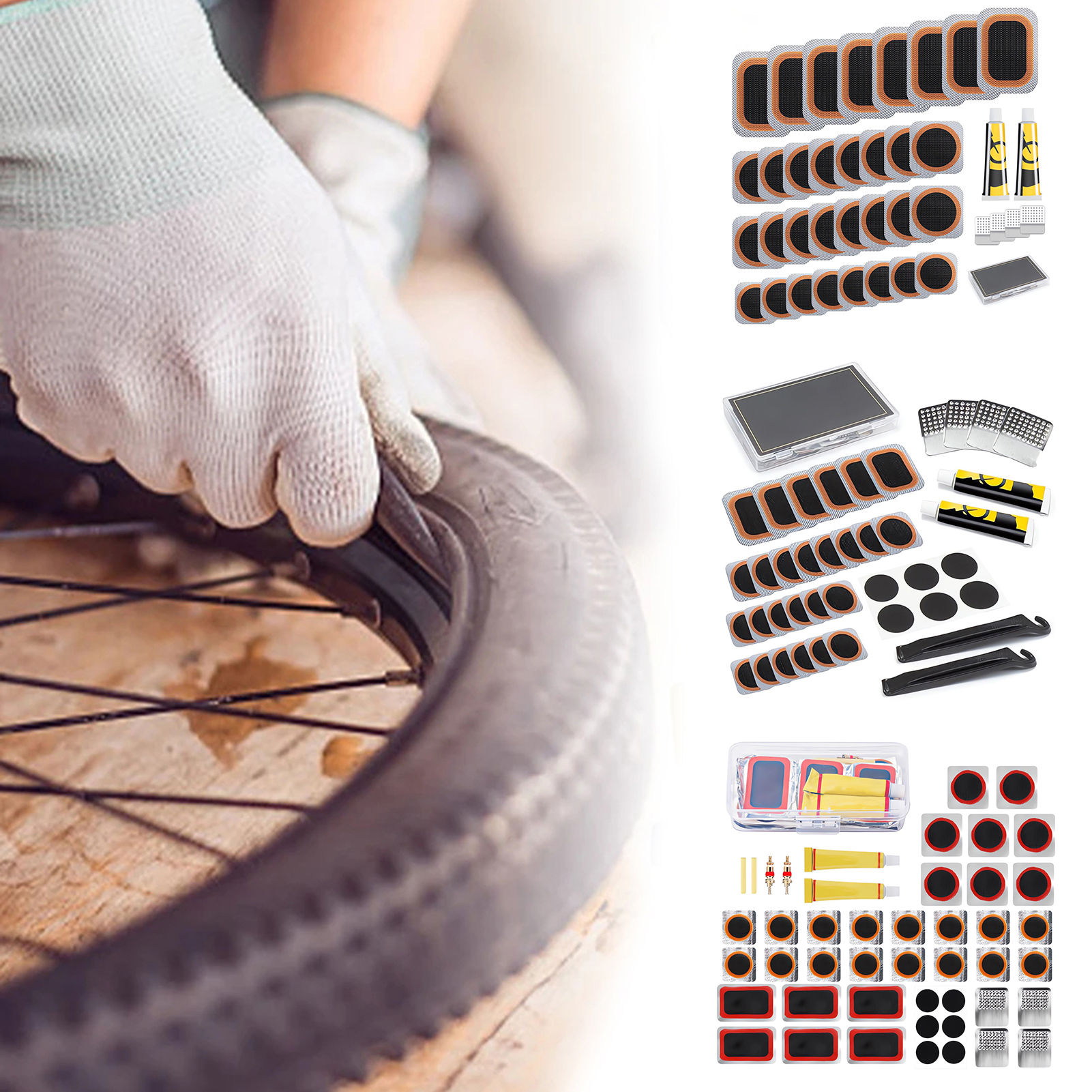 Bike Tire Repair Kit Simple to - Bike Tube Repair Kit recensie en prijs