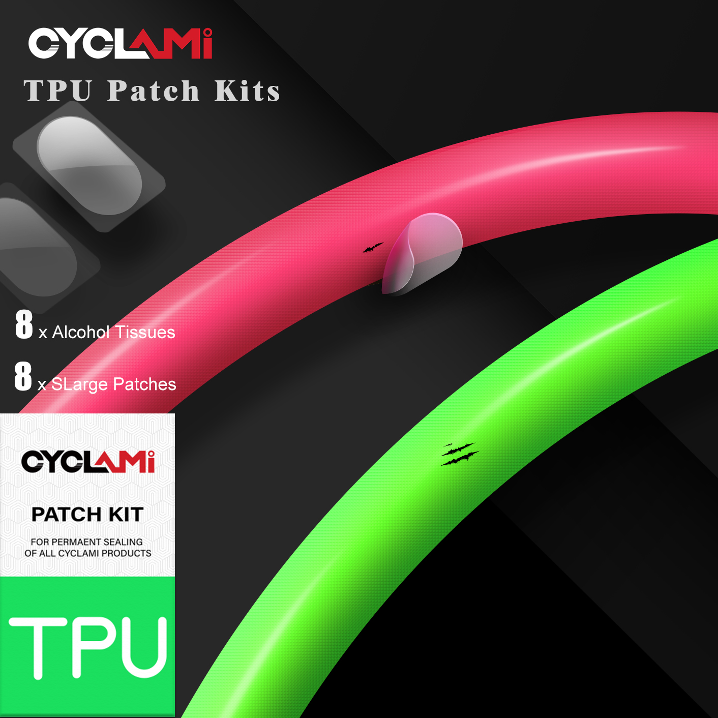 CYCLami  Bike Inner Tube Tire  - Bike Tube Repair Kit recensie en prijs