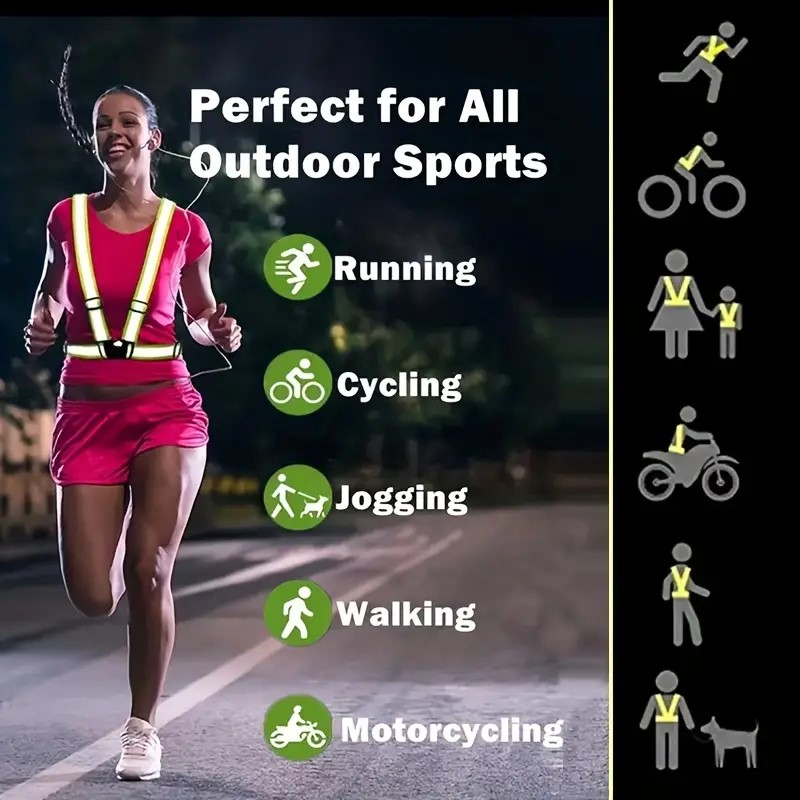 Reflective Vest Running Gear,  - Cycling Visibility Gear recensie en prijs