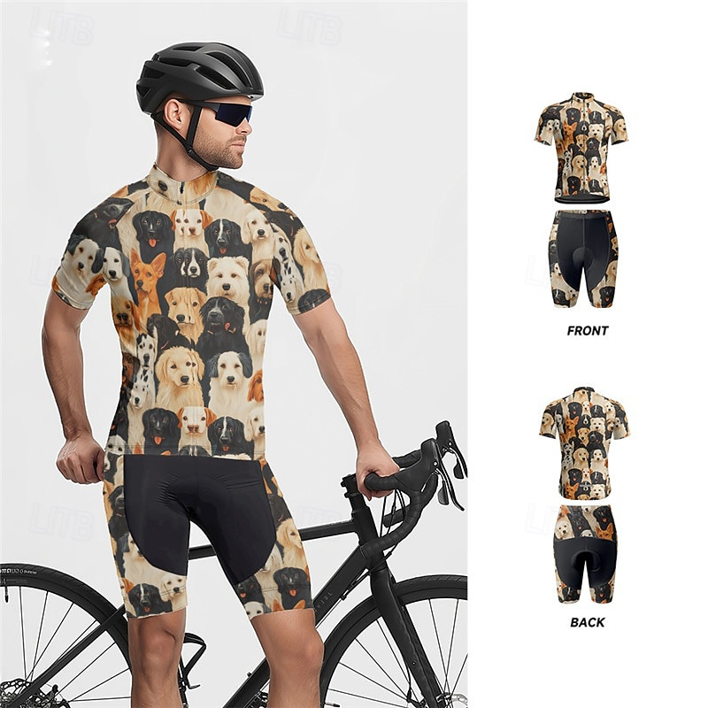 New Cycling Jersey Set Men Sho - Triathlon Cycling Kit recensie en prijs