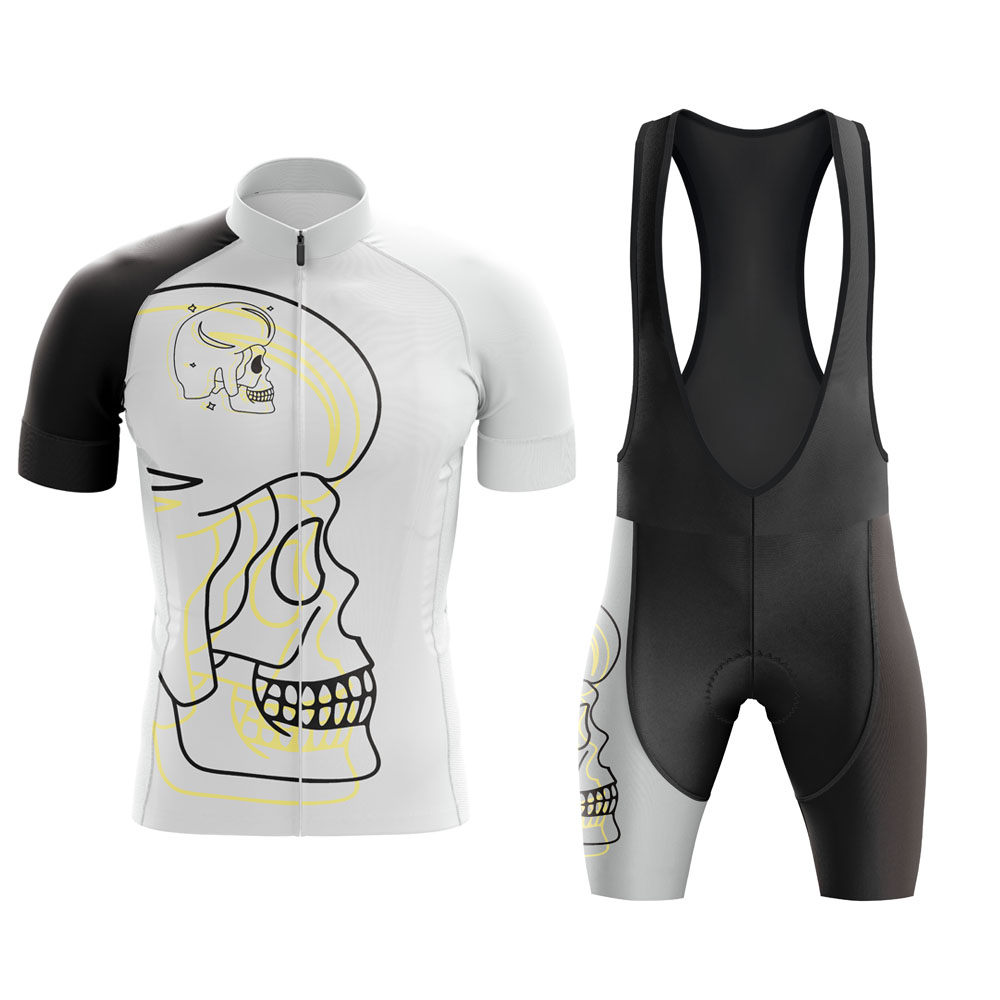 Skull Cycling Jersey Set Men B - Triathlon Cycling Kit recensie en prijs