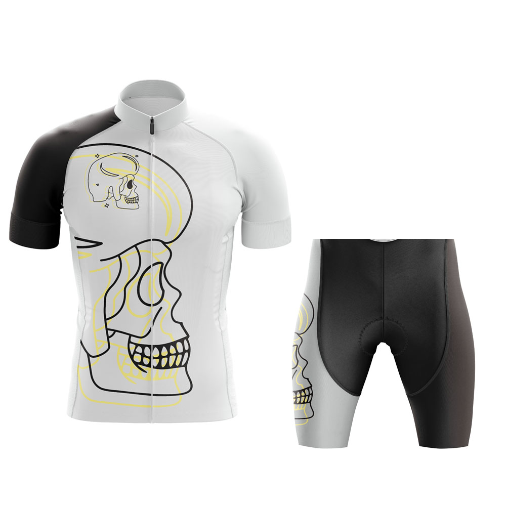 Skull Cycling Jersey Set Men B - Triathlon Cycling Kit recensie en prijs