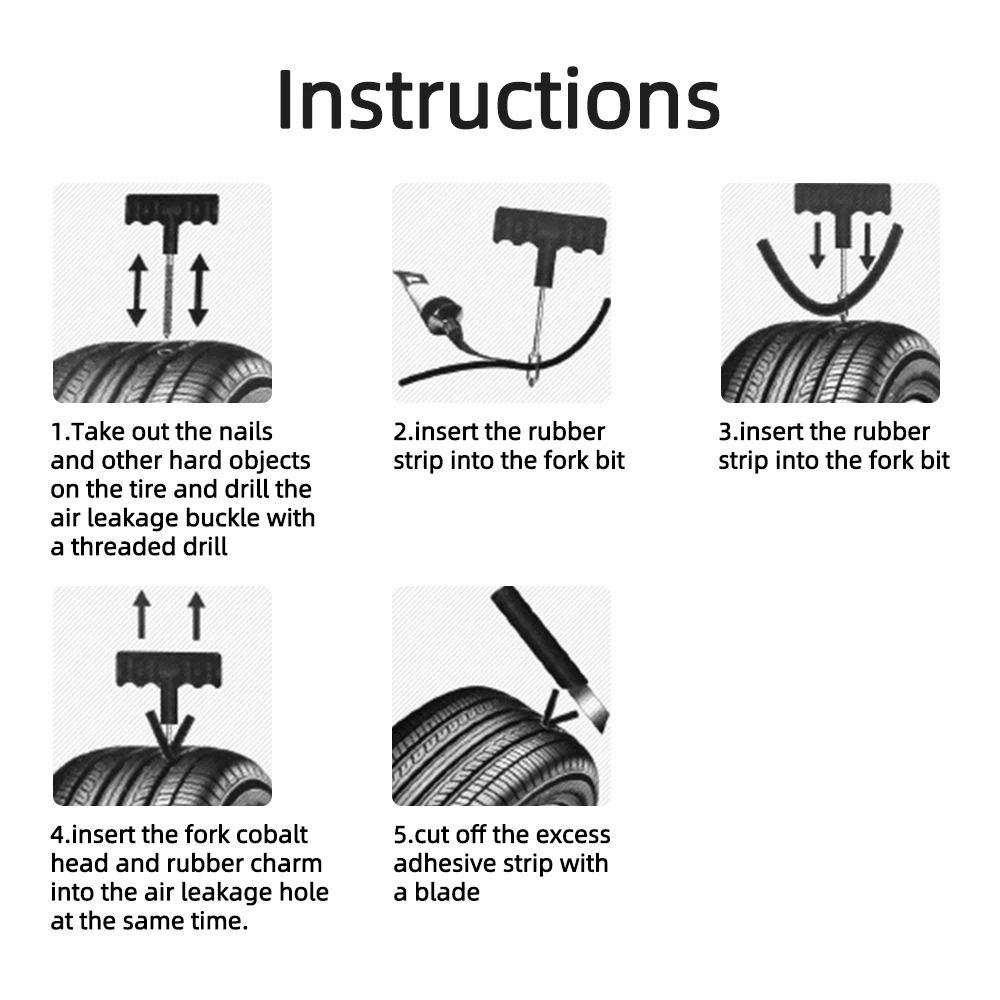 Car Motorcycle Tire Repair Too - Bike Tube Repair Kit recensie en prijs