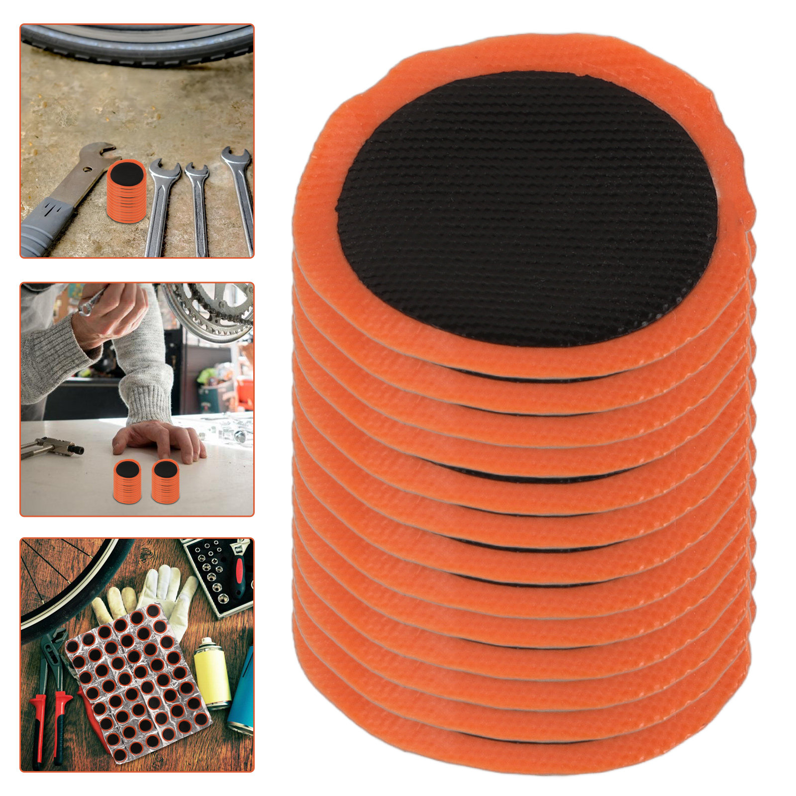 48Pcs Inner Tube Patch Kit for - Bike Tube Repair Kit recensie en prijs