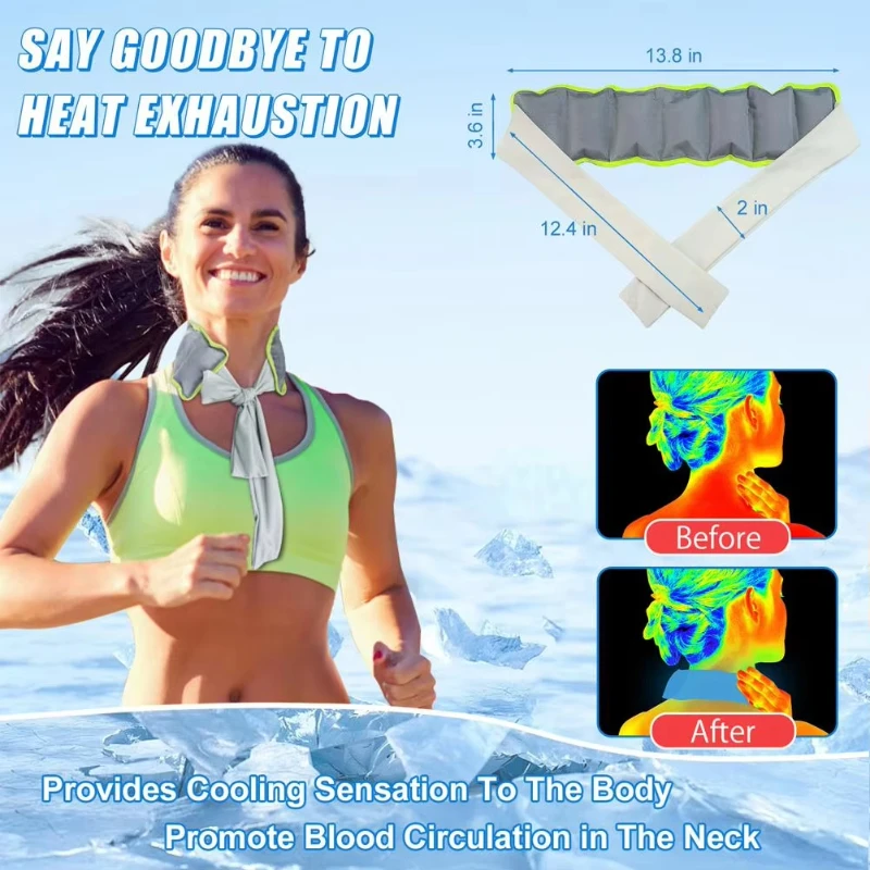 Cooling Ice Scarf for Neck Col - Cycling Heat Gear recensie en prijs