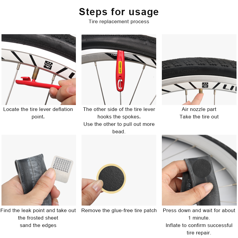 Bicycle Glueless Chip Patches  - Bike Tube Repair Kit recensie en prijs
