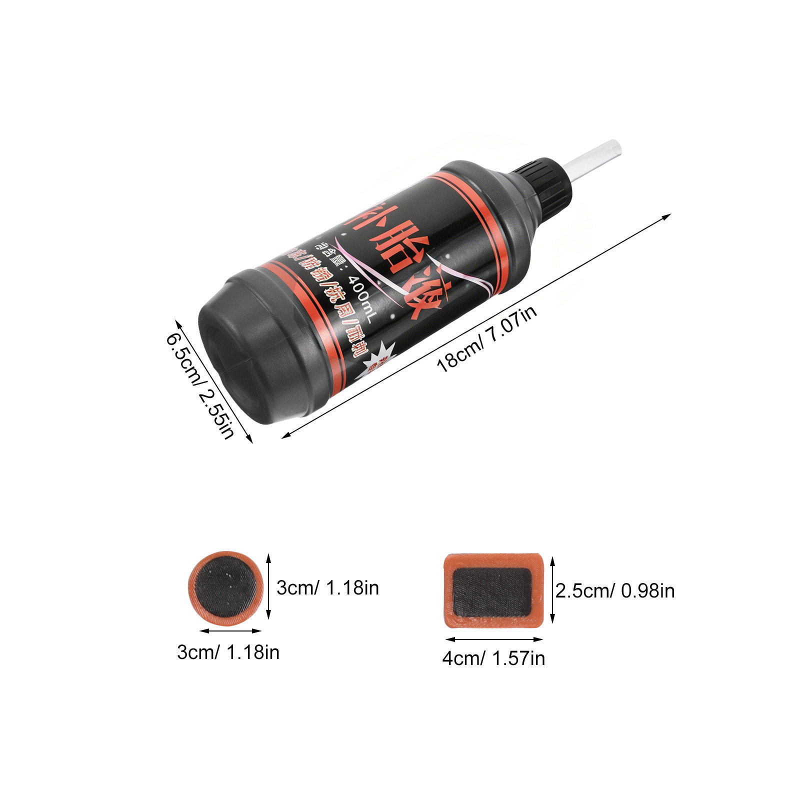 1Set Bicycle Tube Repair Patch - Bike Tube Repair Kit recensie en prijs