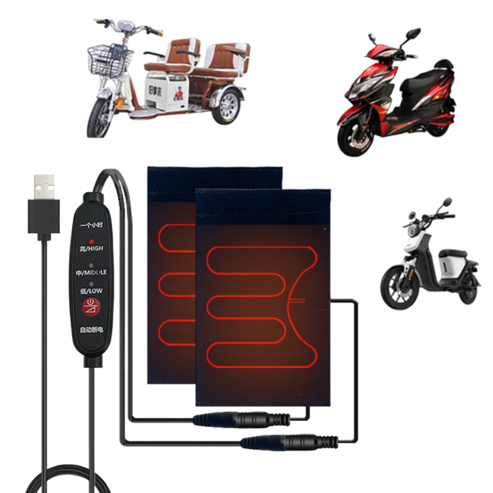 5V Handlebar Heating Cover USB - Cycling Heat Gear recensie en prijs