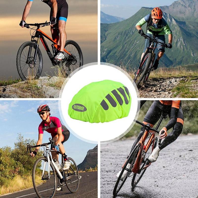 1 Pcs Bike Helmet Rain Cover W - Cycling Visibility Gear recensie en prijs