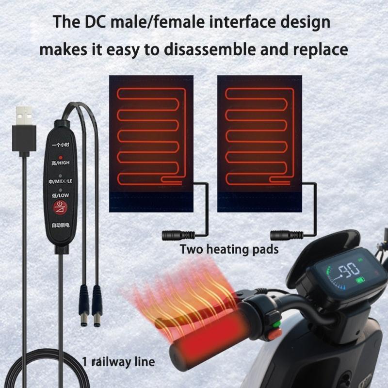 Electric Heated Grip Warmer Co - Cycling Heat Gear recensie en prijs