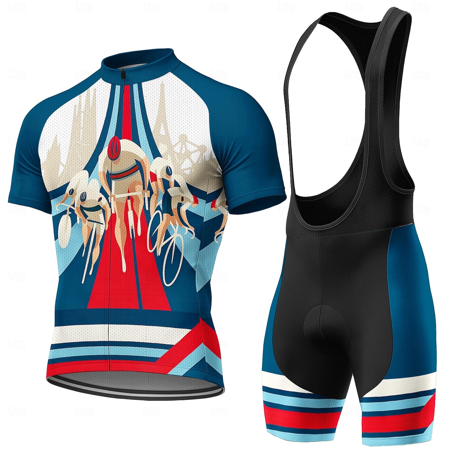Men Short Sleeves Cycling Jers - Triathlon Cycling Kit recensie en prijs