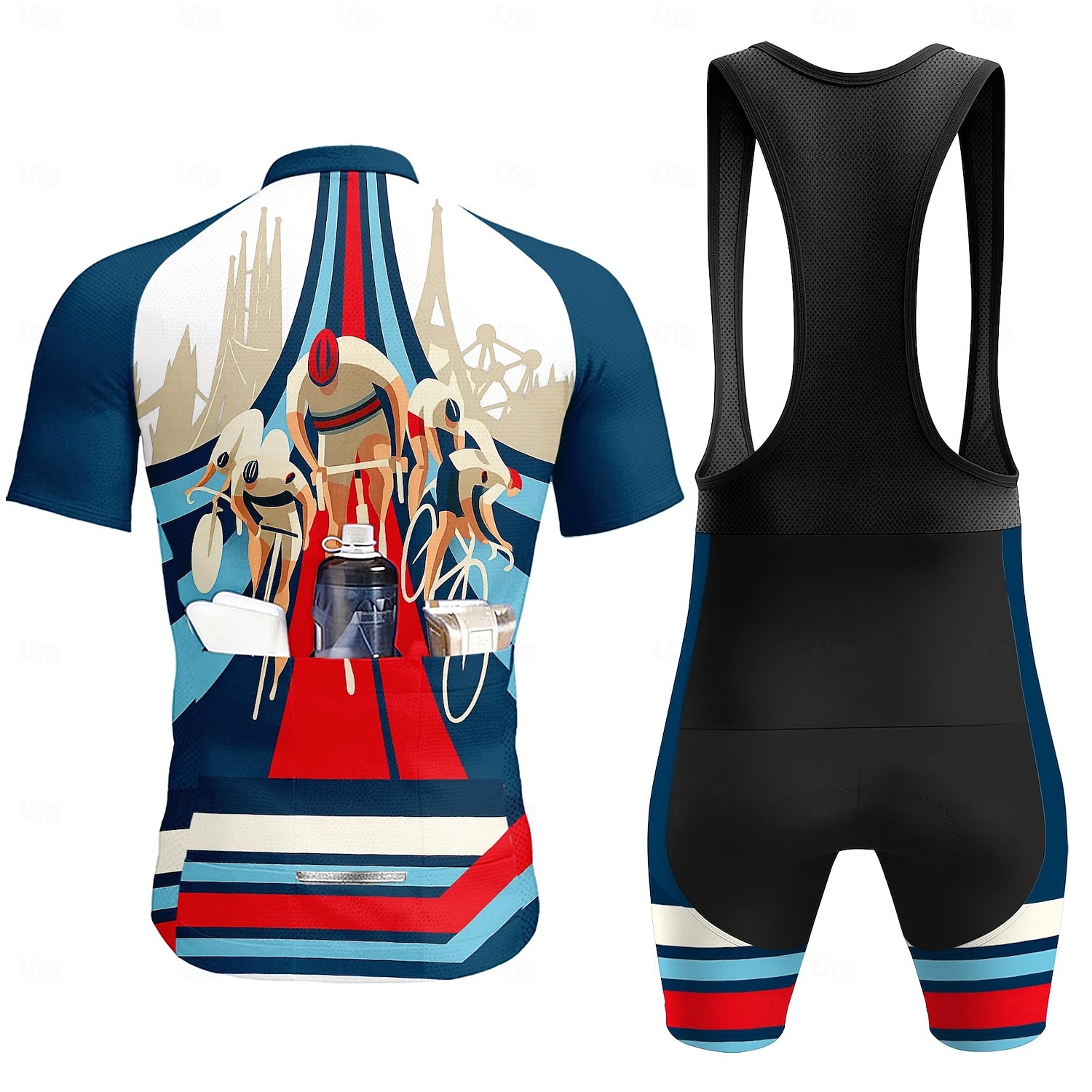 Men Short Sleeves Cycling Jers - Triathlon Cycling Kit recensie en prijs